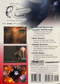 Official Parasite Eve Strategy Guide (Best Buy) Box Art