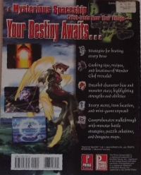 Tales of Destiny II Box Art