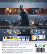 Batman: Arkham Origins Box Art