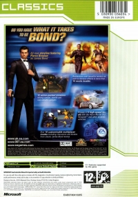 James Bond 007: Nightfire - Classics Box Art