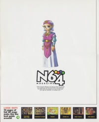 Legend of Zelda, The: Ocarina of Time - The Official N64 Magazine Guide Box Art