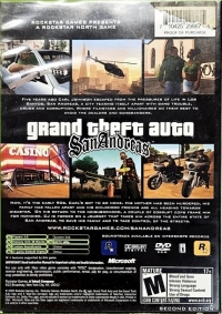 Grand Theft Auto: San Andreas - Second Edition Box Art