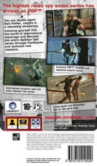 Tom Clancy's Splinter Cell: Essentials Box Art
