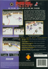 NHL FaceOff (long box / Sony Interactive Sports) Box Art