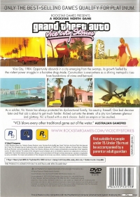 Grand Theft Auto: Vice City Stories - Platinum Box Art