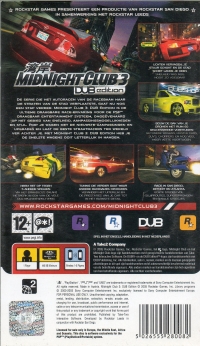 Midnight Club 3: Dub Edition [NL] Box Art