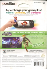 Super Smash Bros. - Link (gray Nintendo logo) Box Art