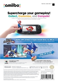 Super Smash Bros. - Sonic (gray Nintendo logo) Box Art