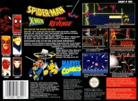 Spider-Man X-Men: Arcade's Revenge Box Art