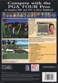 PGA Tour 96 (long box) Box Art
