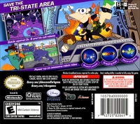 Phineas and Ferb: Across the 2nd Dimension Box Art