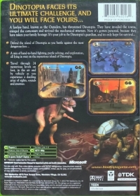 Dinotopia: The Sunstone Odyssey Box Art