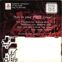 PlayStation Underground Number 1 Box Art