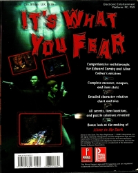 Alone In the Dark: The New Nightmare - Prima's Official Strategy Guide Box Art