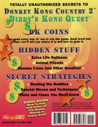 Totally Unauthorized Secrets to Donkey Kong Country 2: Diddy Kong's Quest Box Art
