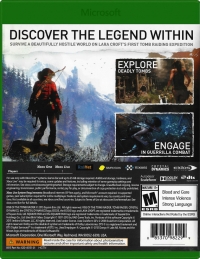 Rise of the Tomb Raider Box Art