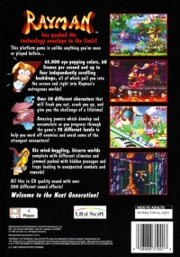 Rayman (plastic long box) Box Art