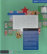 Scrabble Crossword Game: The Deluxe Computer Edition - Game Classics Box Art