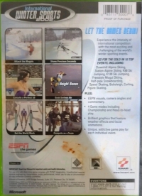 ESPN International Winter Sports 2002 Box Art