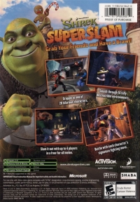 DreamWorks Shrek SuperSlam Box Art