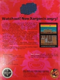 Xargon 3: Xargon's Fury Box Art
