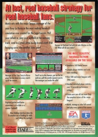Tony La Russa Baseball (Limited Edition) Box Art