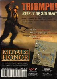 Medal of Honor Official Strategy Guide Box Art