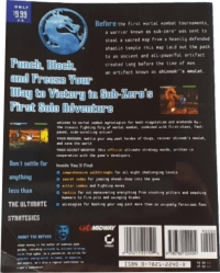 Mortal Kombat Mythologies: Sub-Zero Box Art