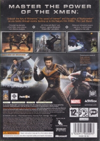 X-Men: The Official Game Box Art