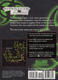 Syphon Filter: Totally Unauthorized Strategy Guide Box Art