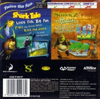 2 In 1 Game Pack: Shrek 2 / Shark Tale Box Art