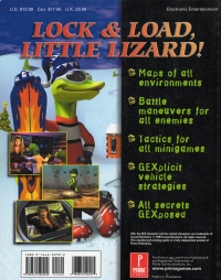 Gex 3: Deep Cover Gecko (All Secret Areas Exposed!) Box Art