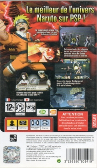 Naruto: Ultimate Ninja Heroes 2: The Phantom Fortress [FR] Box Art