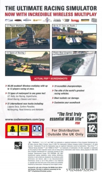 TOCA Race Driver 2: Ultimate Racing Simulator [FI] Box Art