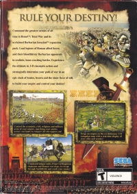 Rome: Total War - Gold Edition (small box) Box Art