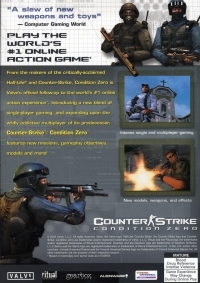 Counter-Strike: Condition Zero Box Art