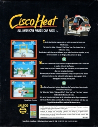 Cisco Heat: All American Police Car Race (disk) Box Art