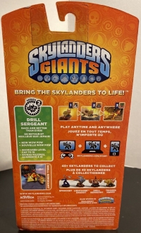 Skylanders Giants - Drill Sergeant Box Art