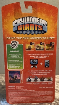 Skylanders Giants - Drobot Box Art