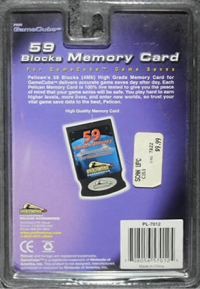 Pelican 59 Blocks Memory Card Twin Pack Box Art
