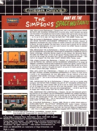 Simpsons, The: Bart vs The Space Mutants Box Art