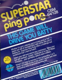 Superstar Ping-Pong Box Art