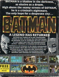 Batman (cassette) Box Art
