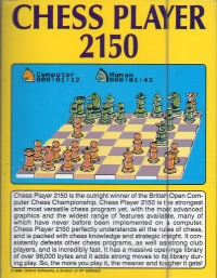 Chess Player 2150 (Tenstar) Box Art