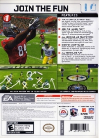 Madden NFL 08 Box Art