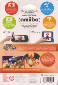 Super Smash Bros. - Charizard (grey Nintendo logo) Box Art