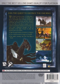 Lord of the Rings, The: The Fellowship of the Ring - Platinum Box Art