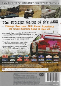 WRC 4: The Official Game of the FIA World Rally Championship - Platinum Box Art