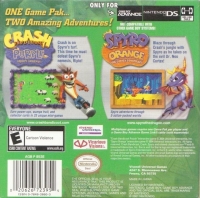 Crash & Spyro Superpack: Crash Bandicoot Purple: Ripto's Rampage / Spyro Orange: The Cortex Conspiracy Box Art