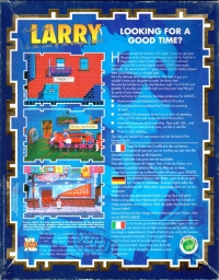 Leisure Suit Larry: In The Land Of The Lounge Lizards - Kixx XL Box Art